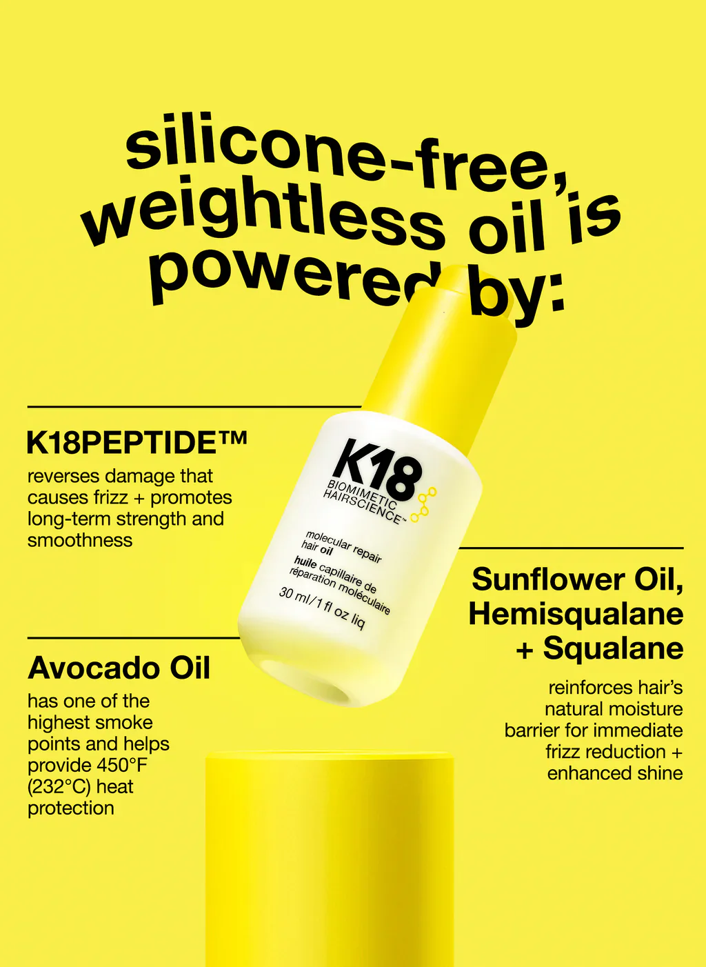 K18 molecular repair hair oil 30 ML - Image 14