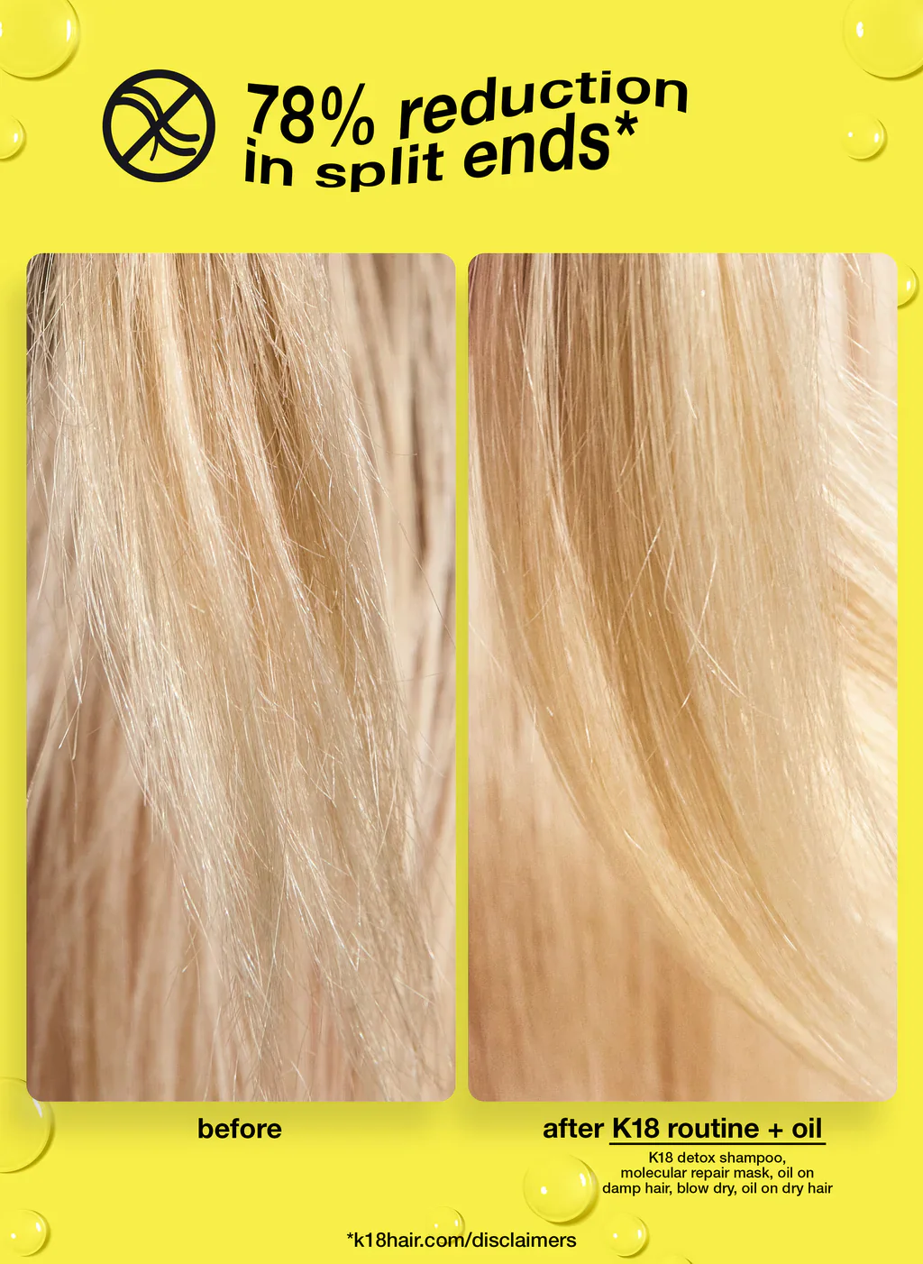 K18 molecular repair hair oil 30 ML - Image 9