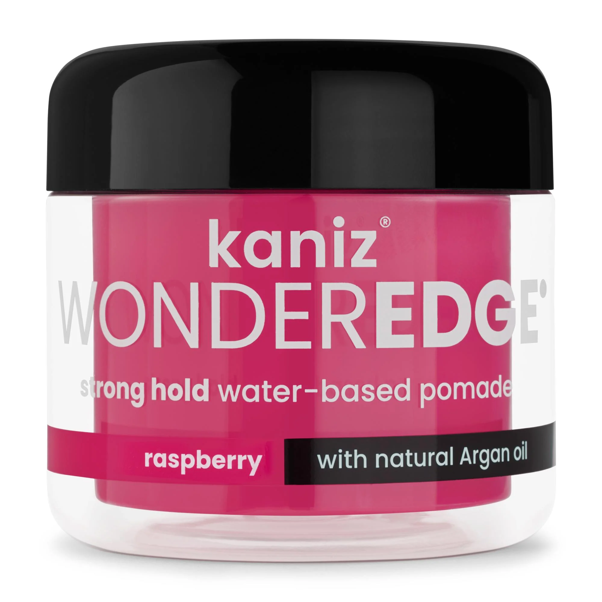 KANIZ WONDER EDGE SWEET PEACH SCENT STRONG HOLD WATER BASED POMADE 120ML - Image 11