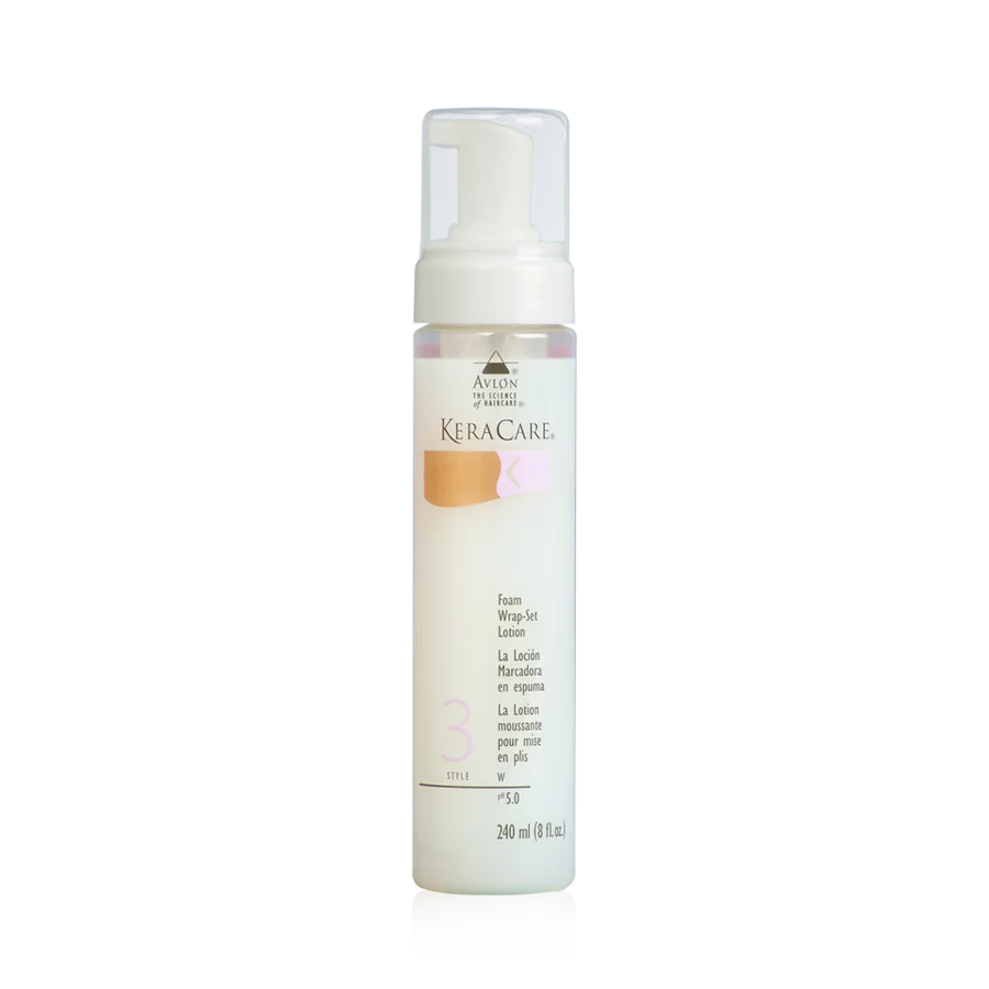 KeraCare Foam Wrap-Set Lotion