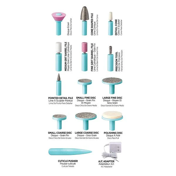 KISS NEW YORK POWER FILE NAIL DYYER ALL IN ONE NAIL CARE KIT - Image 4