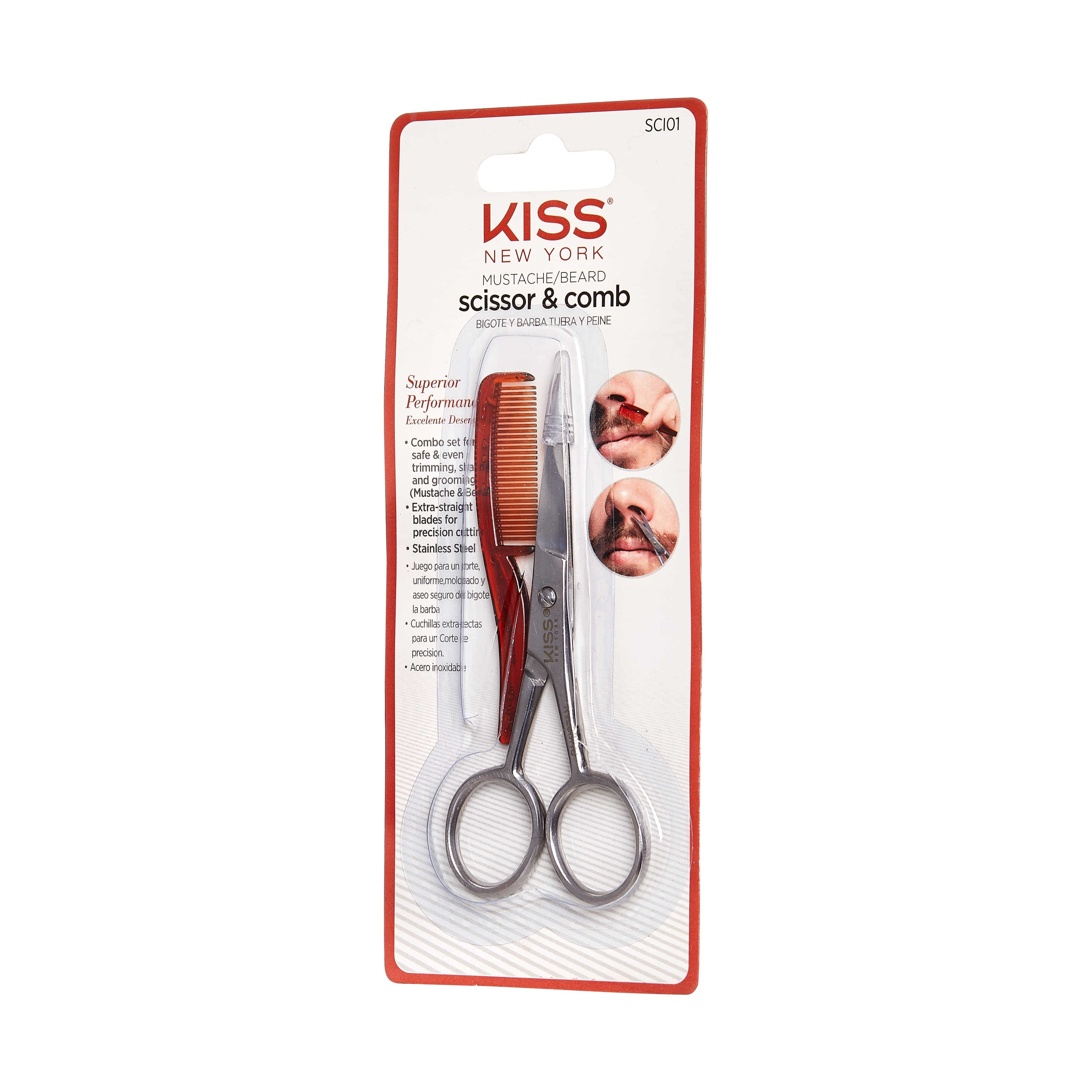 KISS NEW YORK Premium Moustache Scissors - Image 2