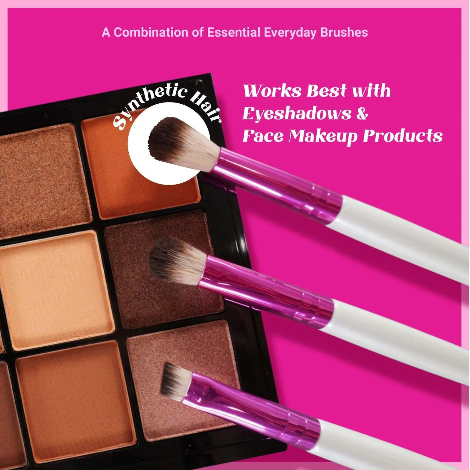 KISS RK MAKE UP BRUSH KIT - TOTAL FACE SET - Image 5