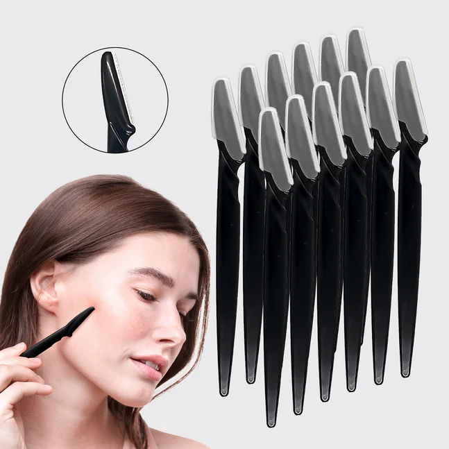 Kitsch Dermaplaner 12 Pack - Black - Image 6
