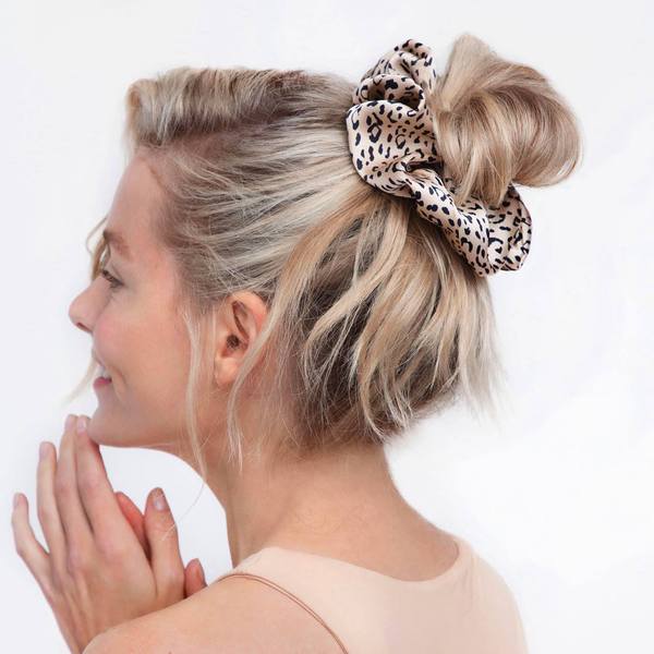 Kitsch Eco-Friendly Brunch Scrunchie - Leopard - Image 4