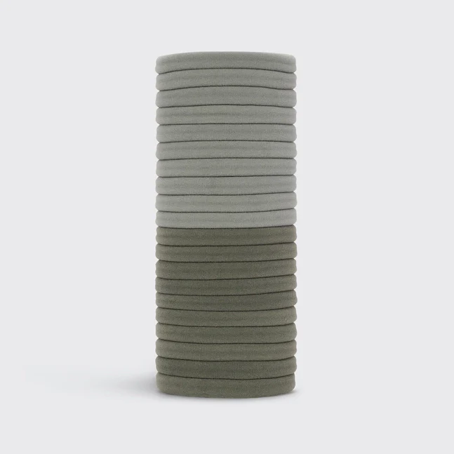 Kitsch Eco-Friendly Nylon Elastics 20pc - Eucalyptus - Image 3