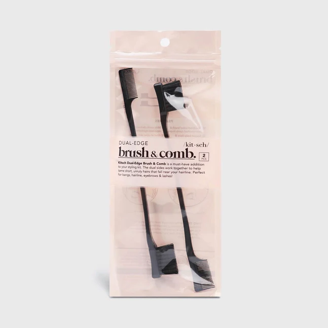 Kitsch Edge Brush & Comb 2pc - Image 3