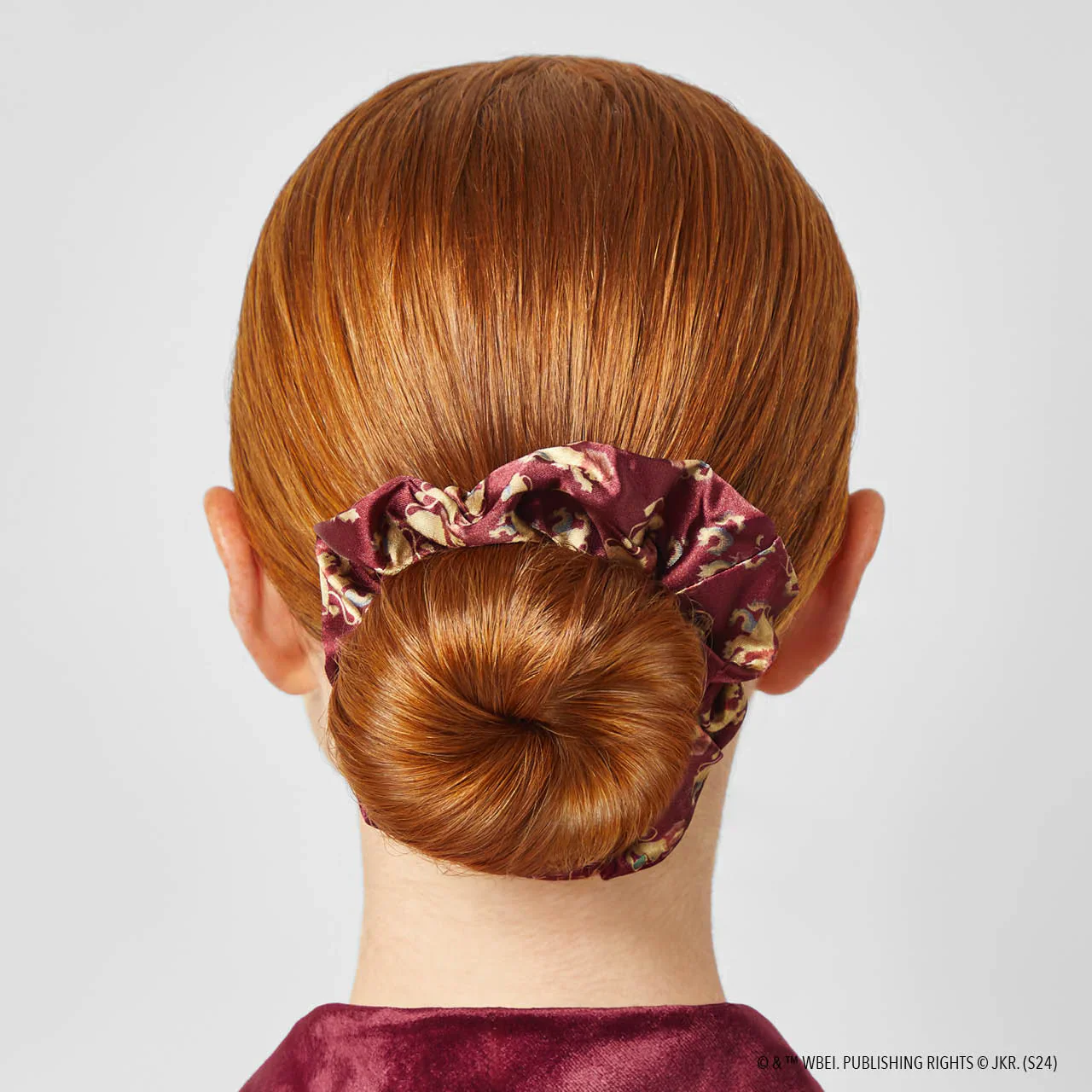Kitsch Harry Potter x Kitsch Satin Scrunchies All Houses 4pc Set - Image 4