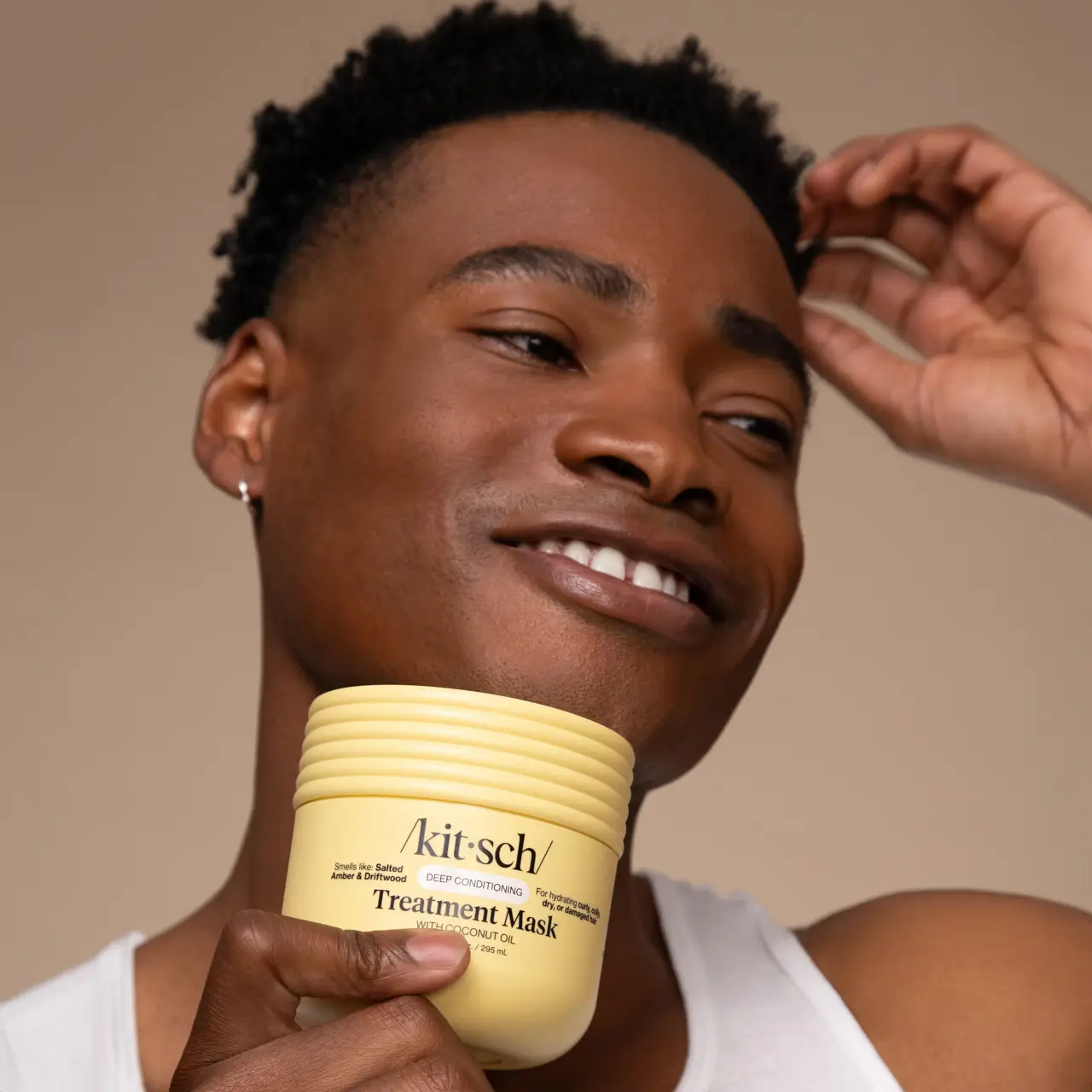 Kitsch Moisturizing Coconut Oil Deep Conditioning Treatment Mask 295ml - Image 5