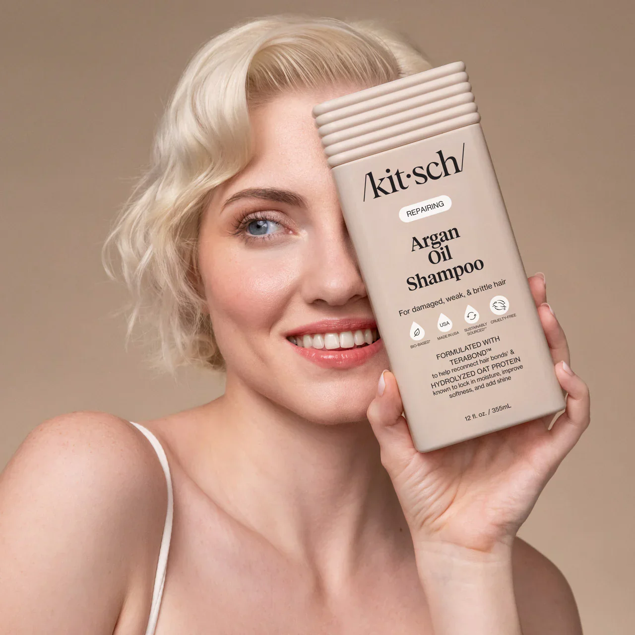 Kitsch Repairing Argan Oil Shampoo 355ml - Image 6