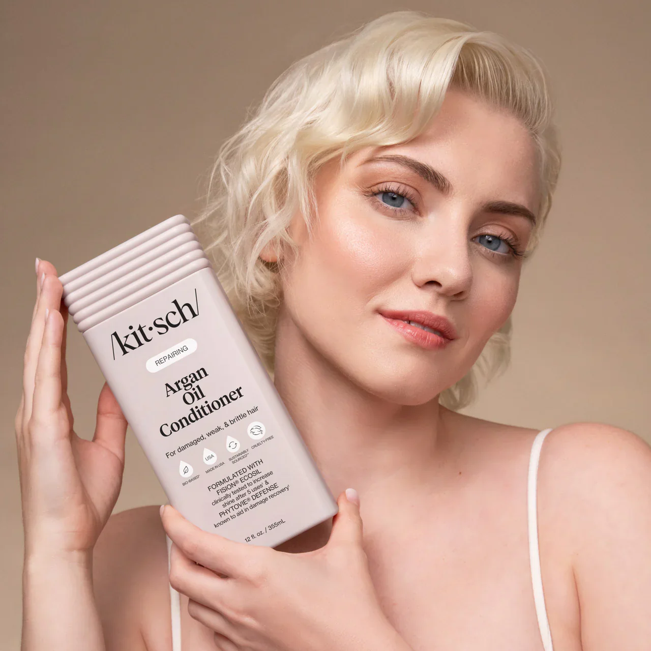 Kitsch Repairing Argan Oil Shampoo & Conditioner Combo - Image 5
