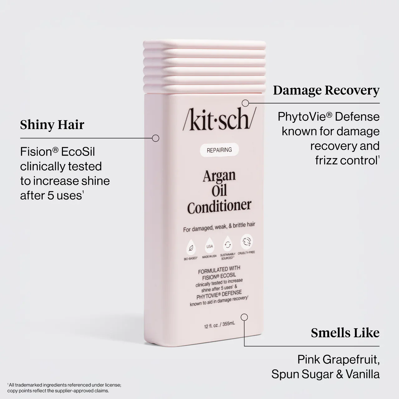 Kitsch Repairing Argan Oil Shampoo & Conditioner Combo - Image 6