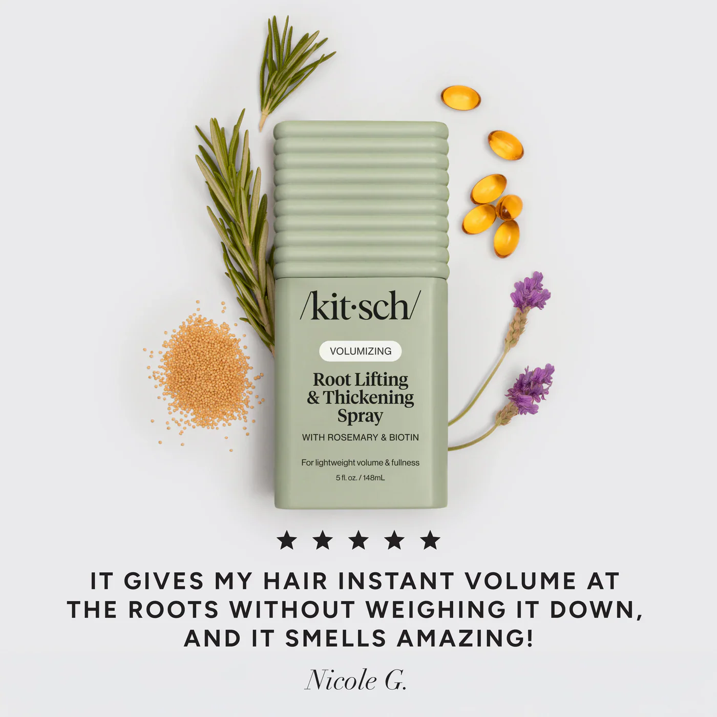Kitsch Root Lifting & Thickening Spray 148ml - Image 2