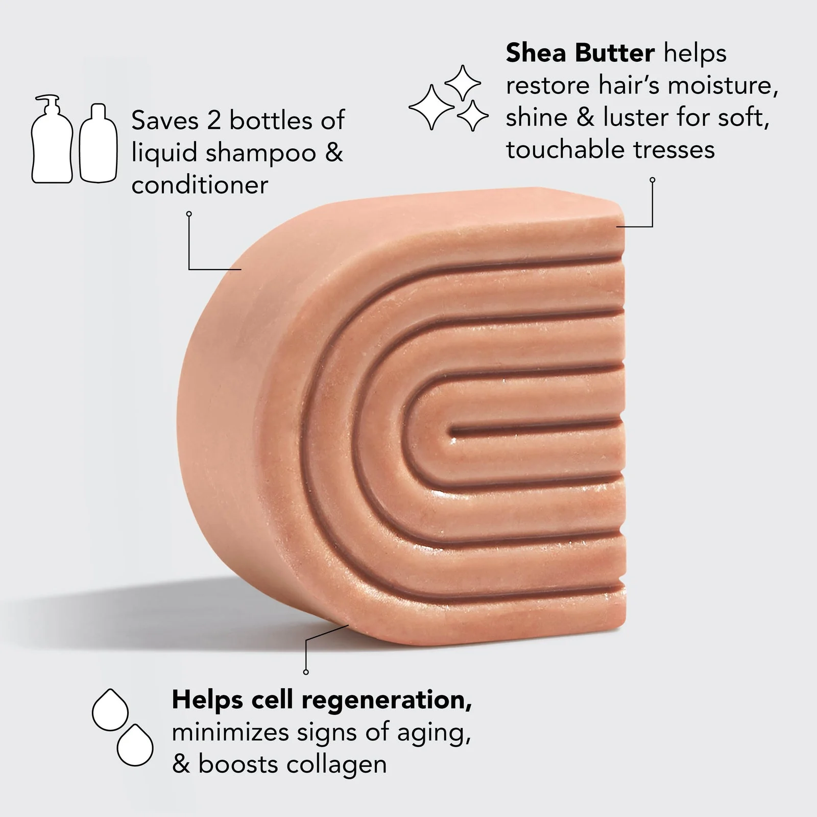 Kitsch Shea Butter Nourishing Conditioner Bar - Image 3