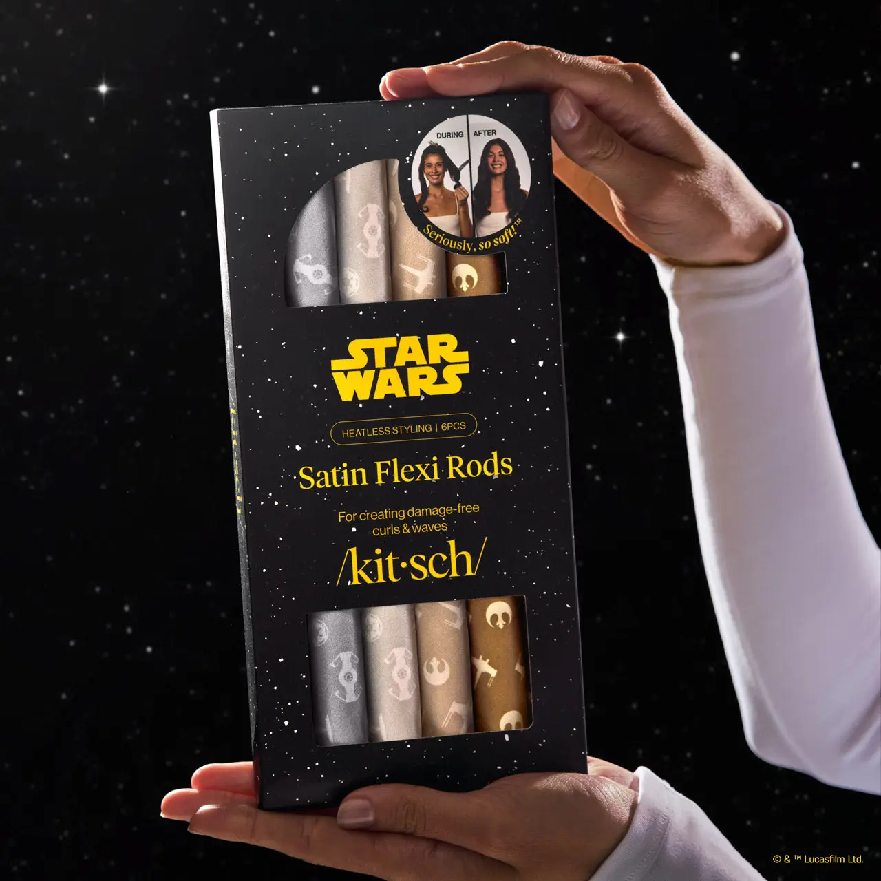 Kitsch Star Wars & Kitsch Satin Flexi Rods - Light Side Vs Dark Side - Image 6