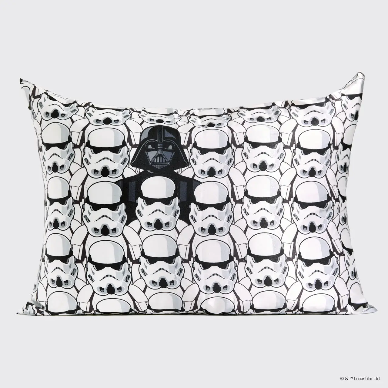 Kitsch Star Wars & Kitsch Satin Pillowcase in Darth Vader & Stormtroopers - Image 2