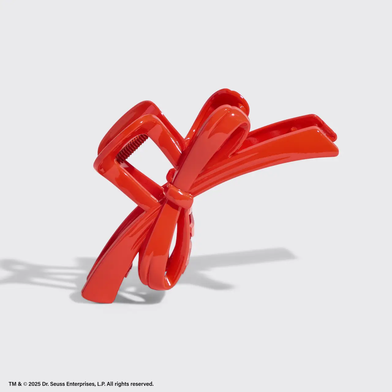 Kitsch The Grinch X Kitsch Red Bow Claw Clip