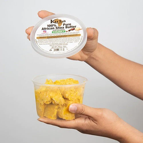 Kuza 100% Pure African Shea Butter Yellow Chunky - Image 5