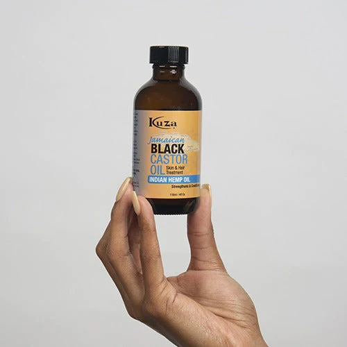 Kuza Jamaican Black Castor Oil & Indian Hemp for Hair & Skin 118ml - Image 3