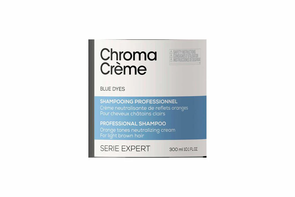 L’Oréal Professionnel Chroma Crème Neutralizing Shampoo for Light to Medium Brown Hair 300ml - Image 2