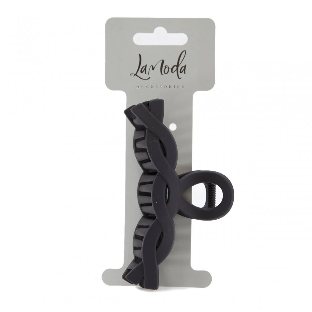 LA MODA SOFT TOUCH PLAITED CLAW CLAMP - Image 2