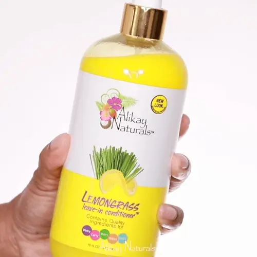 Alikay Naturals Lemongrass Leave-In Conditioner 237ml/8oz - Image 3