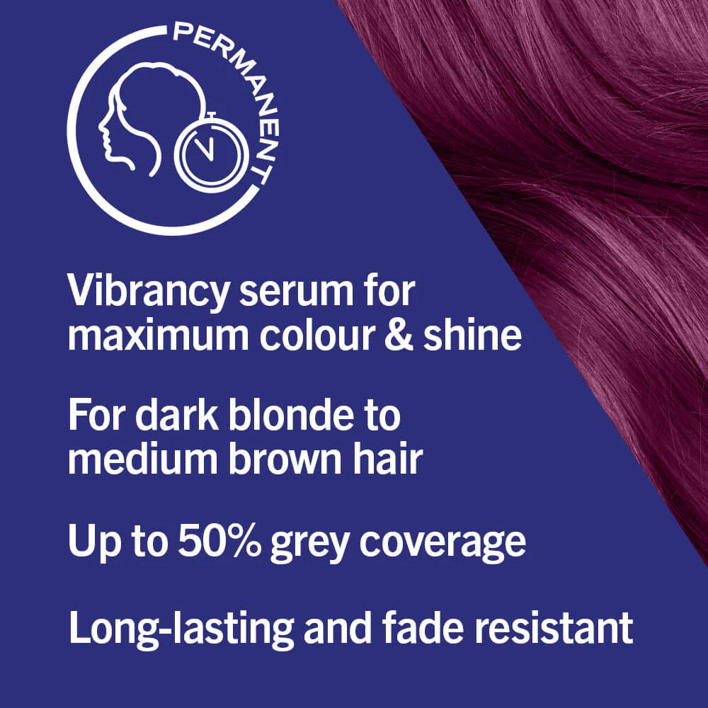 Schwarzkopf Live Intense Colour Permanent Hair Colour Dye 046 Cyber Purple - Image 4
