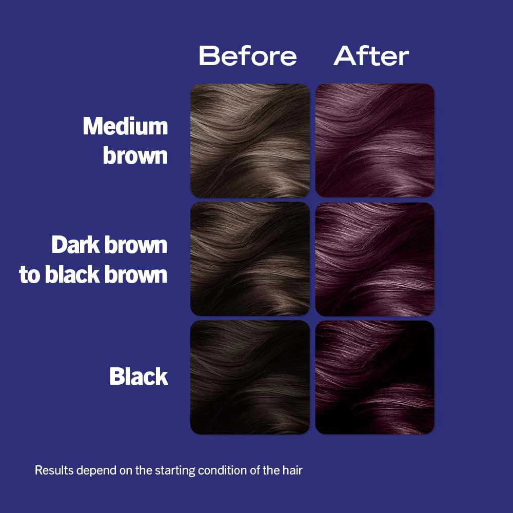 Schwarzkopf Live Intense Colour Permanent Hair Colour Dye 087 Mystic Violet - Image 7