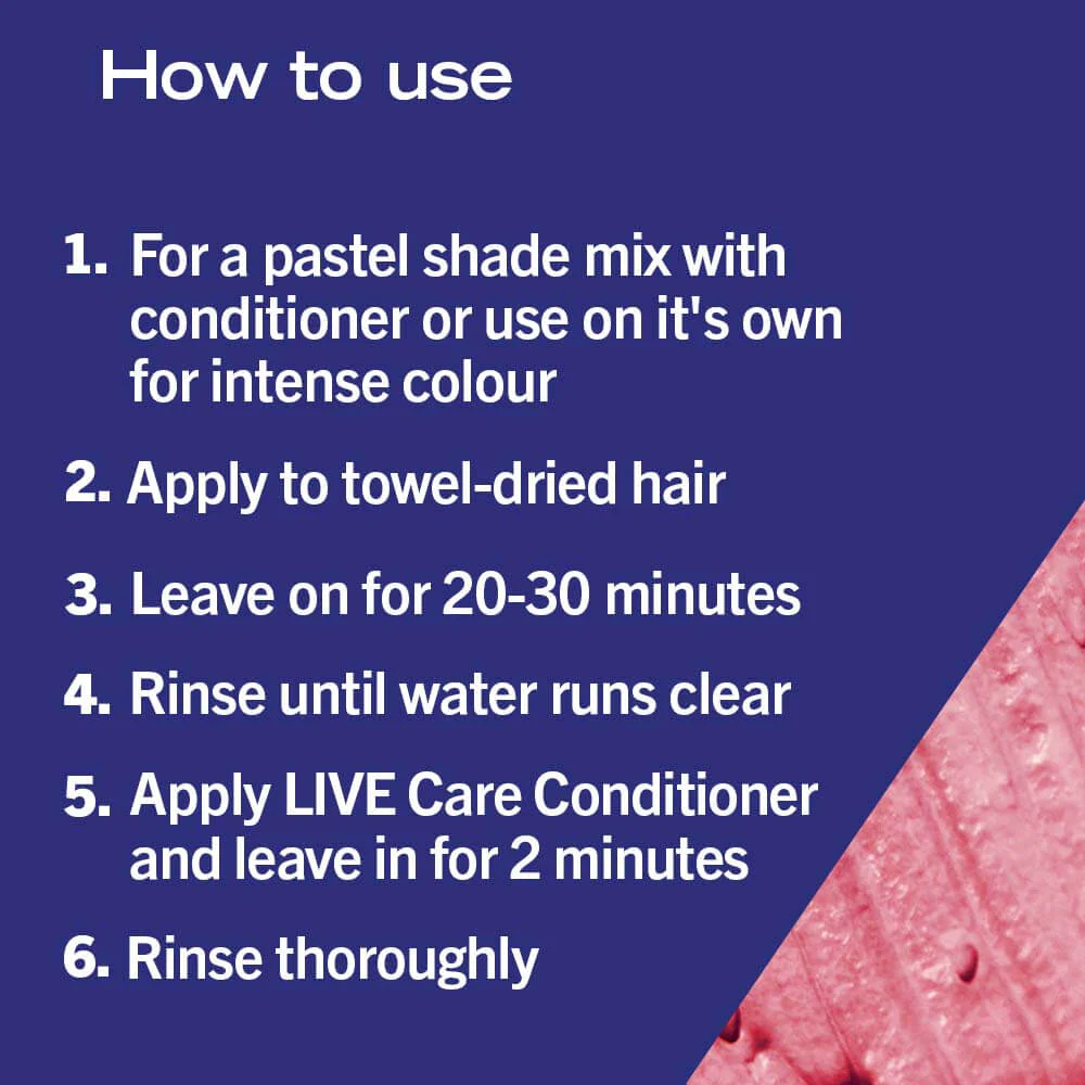 Schwarzkopf Live Ultra Brights Semi-Permanent Hair Colour Dye 092 Pillar Box Red - Image 6