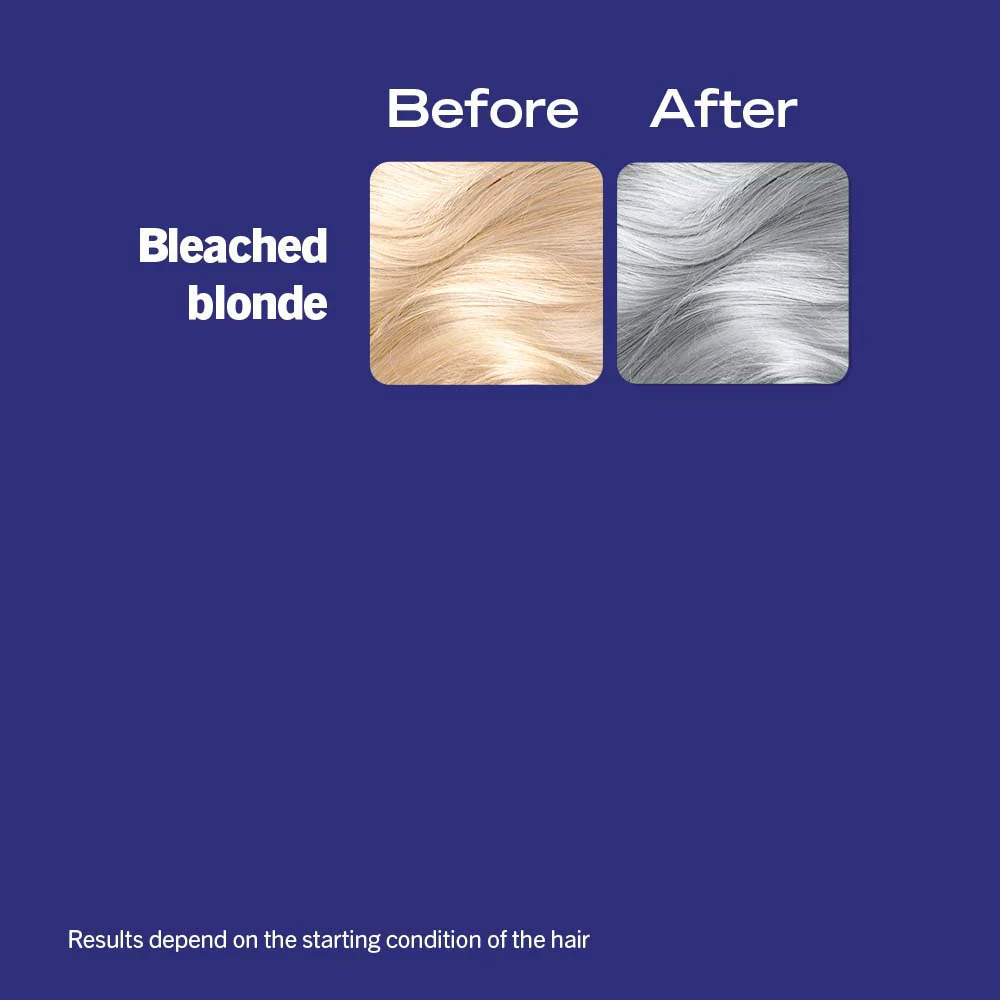 Schwarzkopf Live Ultra Brights Semi-Permanent Hair Colour Dye 098 Steel Silver - Image 5