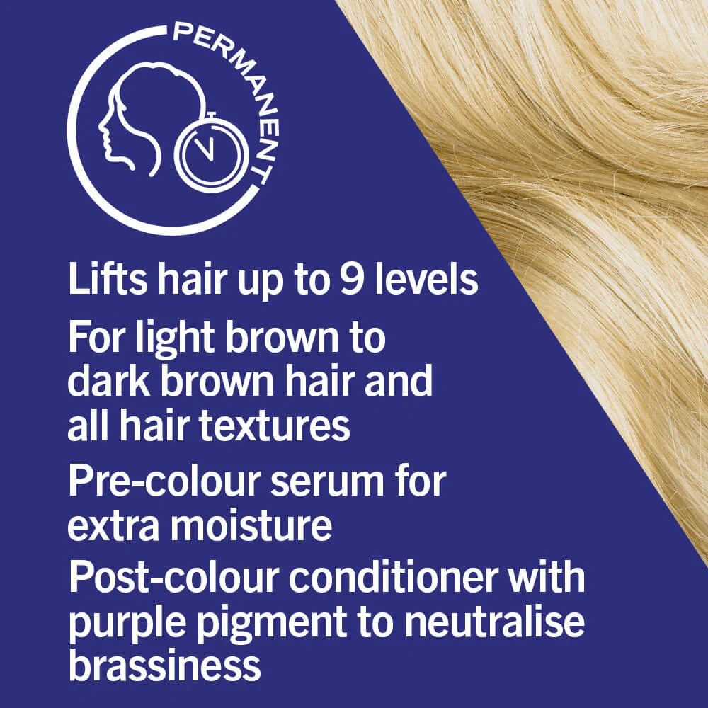 Schwarzkopf Live Colour + Moisture Permanent Hair Colour Dye L09 Ultra Lightener - Image 4