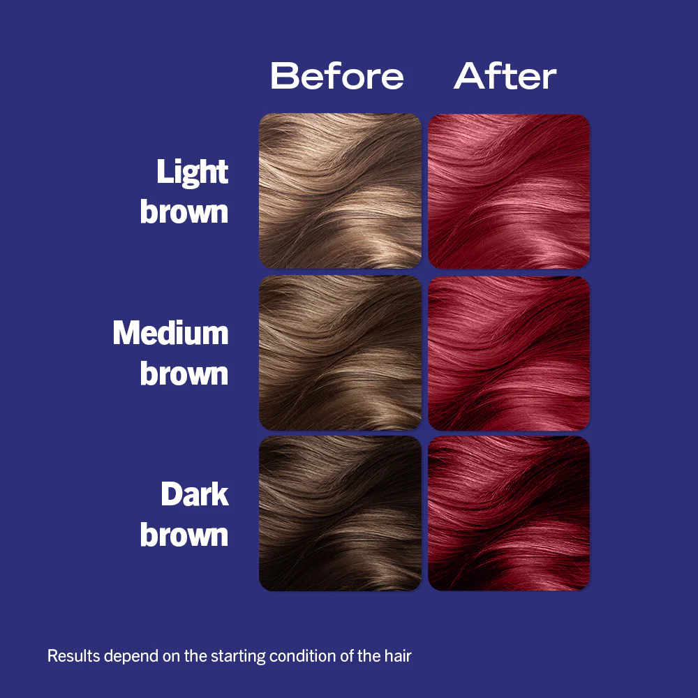Schwarzkopf Live Colour + Lift Permanent Hair Colour Dye L75 Deep Red - Image 6