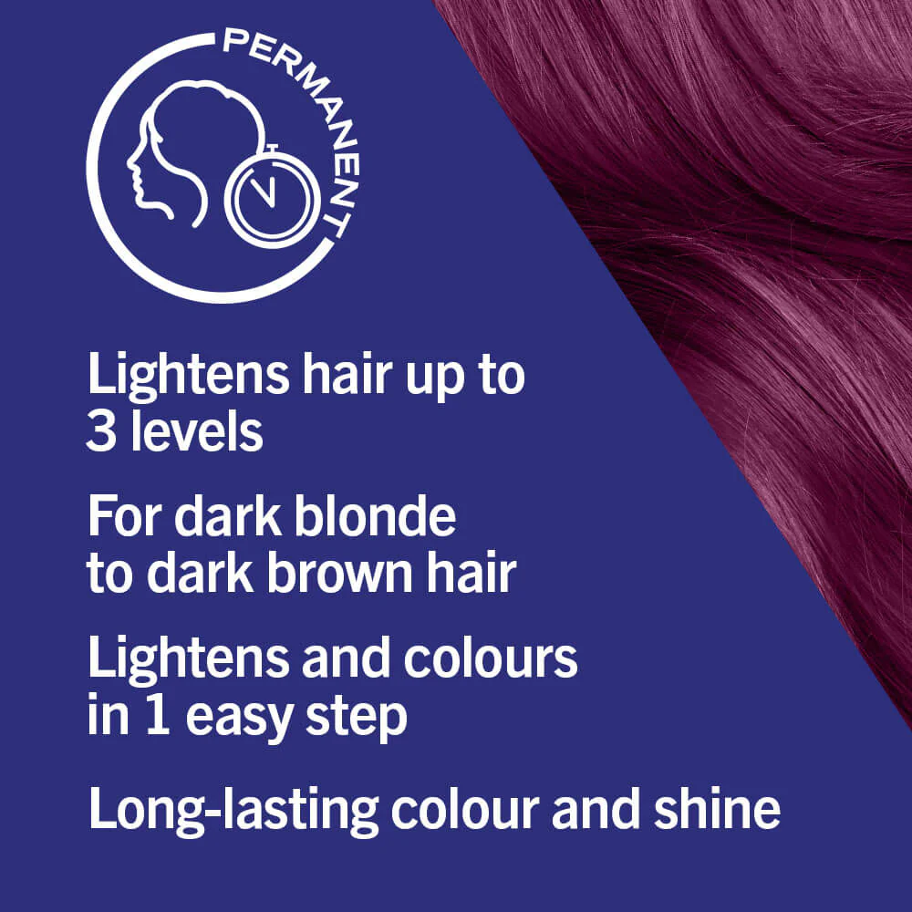 Schwarzkopf Live Colour + Lift Permanent Hair Colour Dye L76 Ultra Violet - Image 4