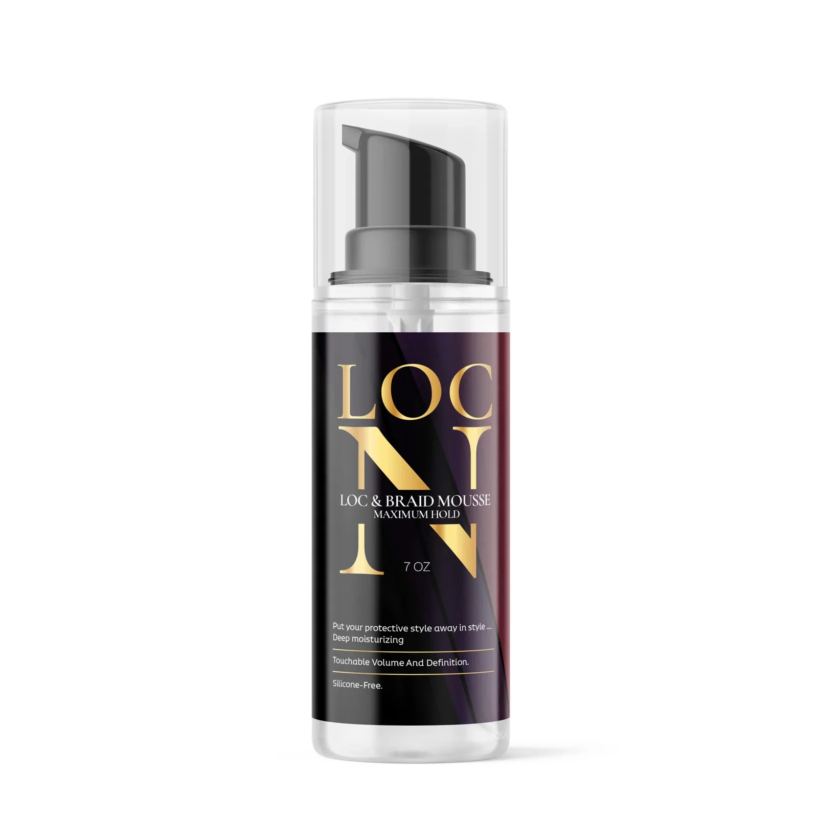 LOC N  & BRAID MOUSSE  MAXIMUM HOLD 7 OZ