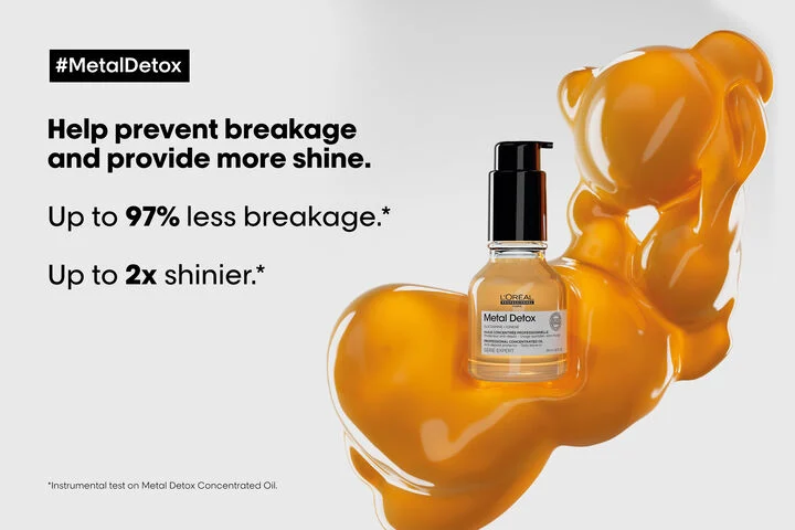 L’Oréal Professionnel Metal Detox Concentrated Oil 50ml - Image 12