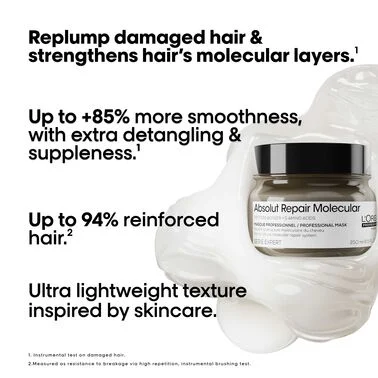 L'Oréal Professionel Absolut Repair Molecular Mask 500ml - Image 3