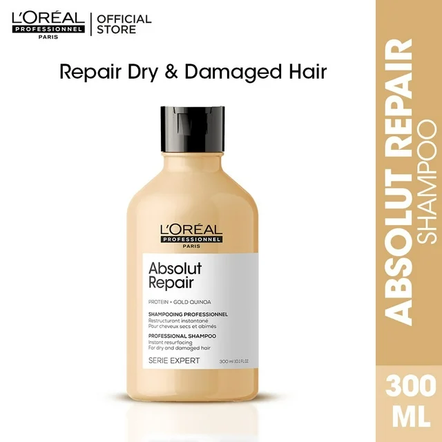 L'Oréal Professionnel Absolut Repair Shampoo 300ml - Image 4
