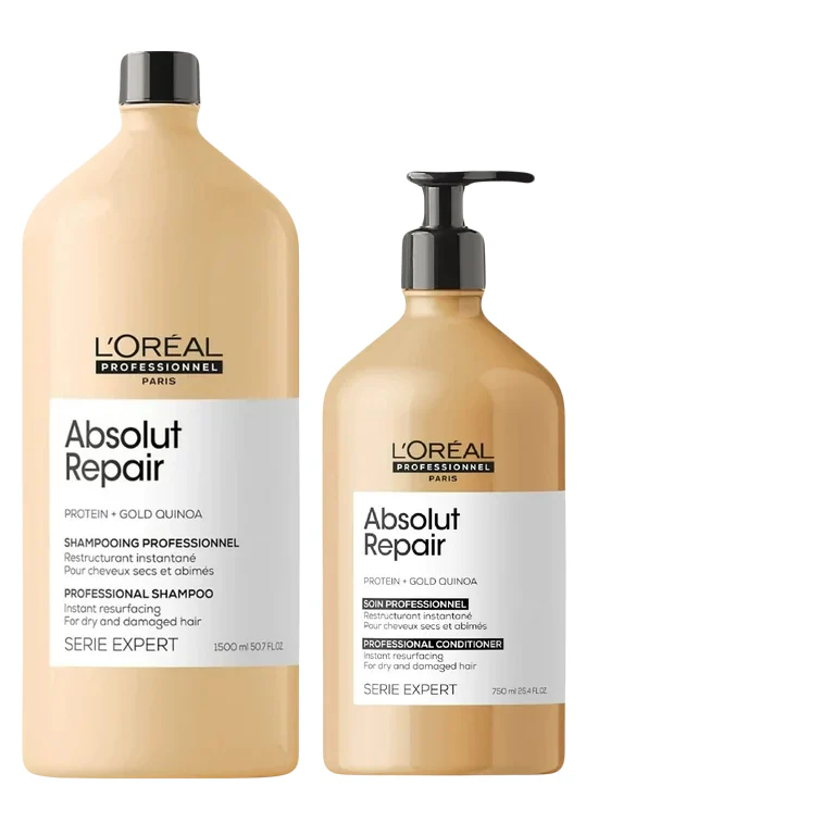 L'Oréal Professionnel Serie Expert Absolut Repair Shampoo 1500ml & Conditioner 750ml Set