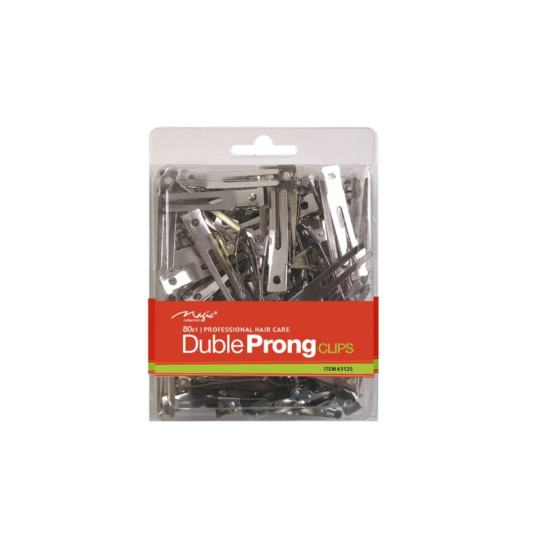 MAGIC COLLECTION 80CT DUBLE PRONG CLIPS