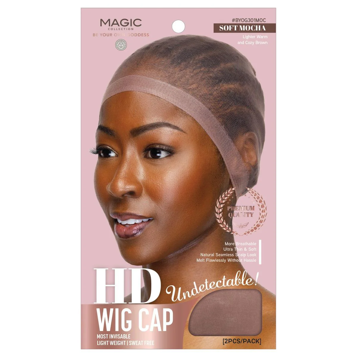 MAGIC COLLECTION HD Wig Cap (2pcs/pack) - Image 3