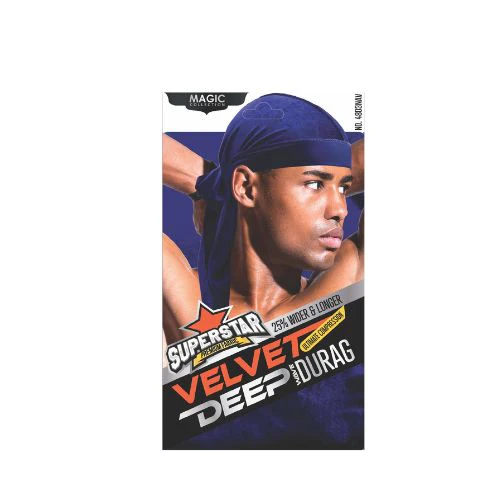 MAGIC COLLECTION MEN'S SUPERSTAR VELVET DEEP DURAG - Image 6