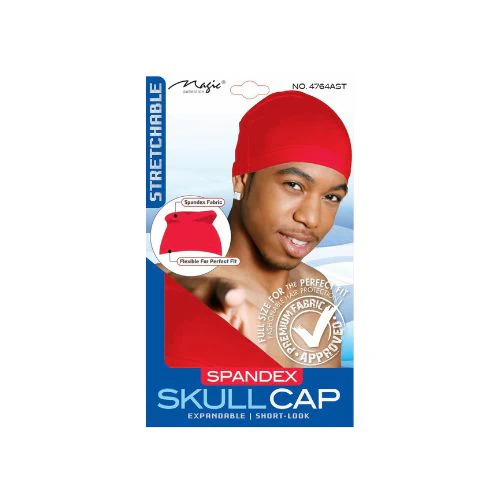 MAGIC COLLECTION SPANDEX SKULL CAP - Image 2