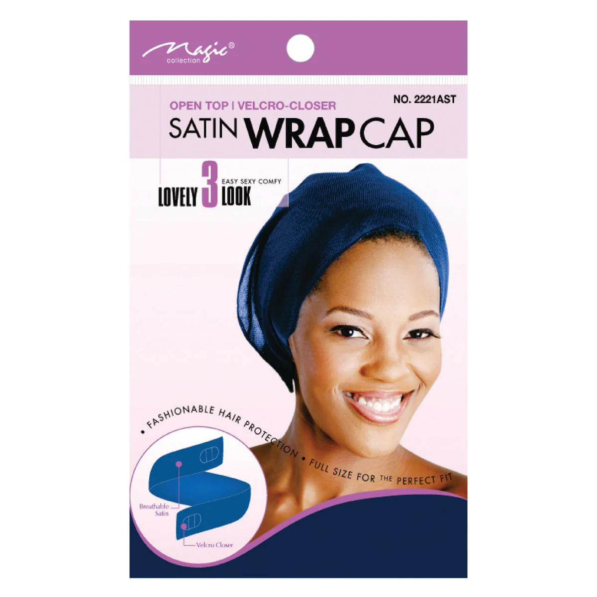 MAGIC Satin Wrap with Velcro Closer - Image 3