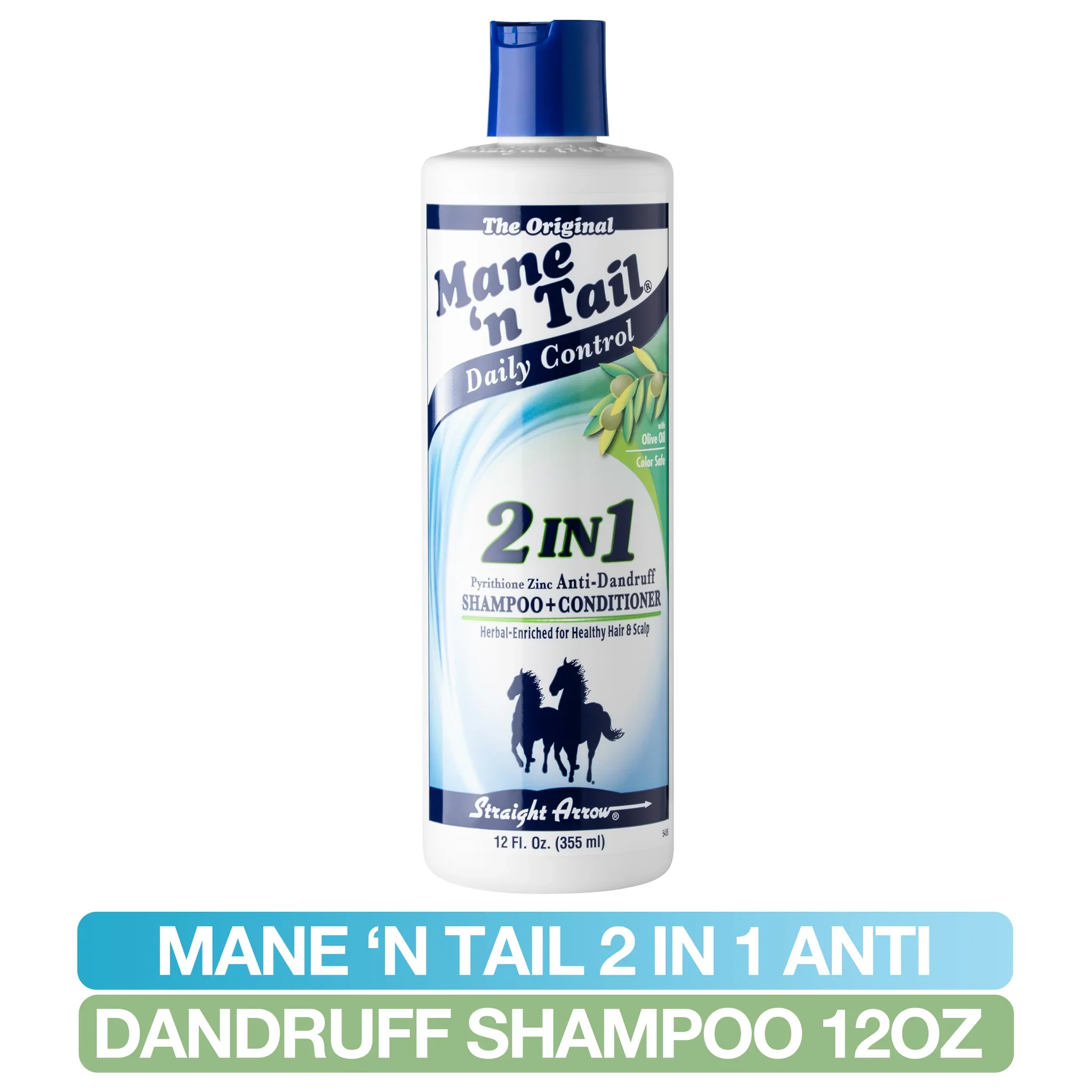 MANE N TAIL DAILY CONTROL 2-IN-1 ANTI-DANDRUFF SHAMPOO & CONDITIONER-12 OZ - Image 2