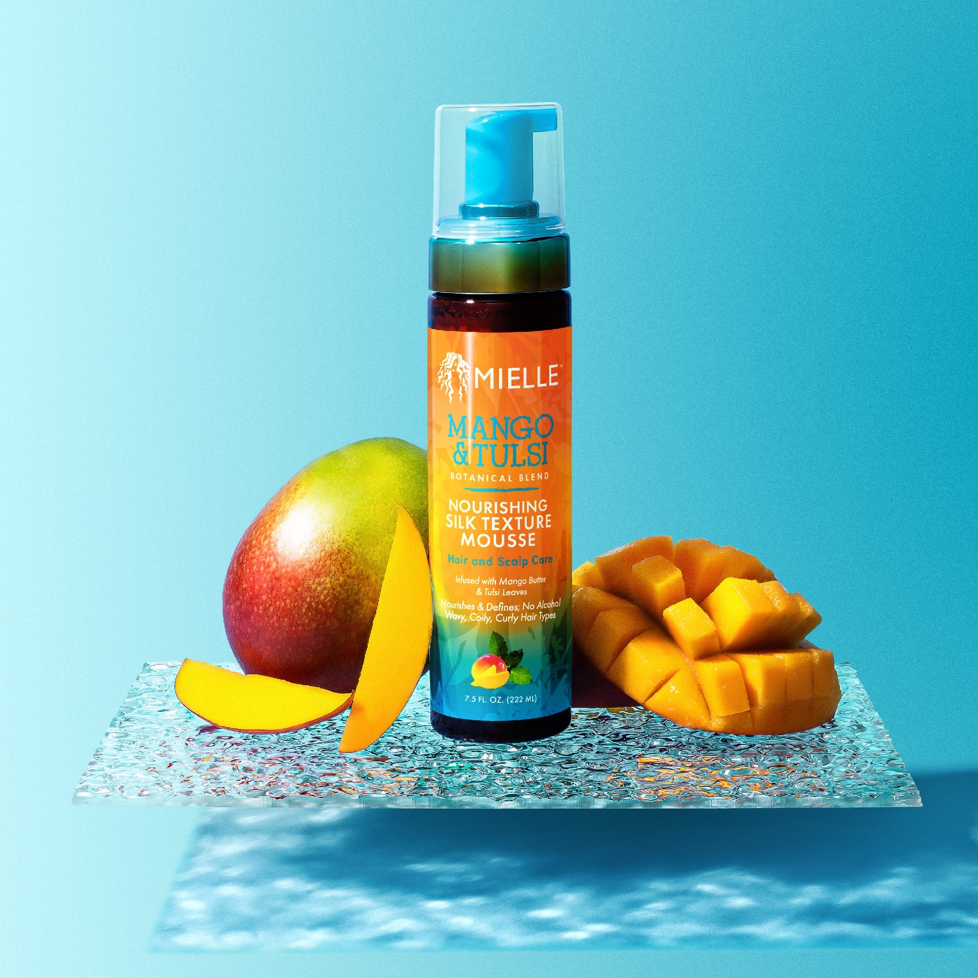 Mango & Tulsi Nourishing Silk Texture Mousse 7.5oz - Image 4