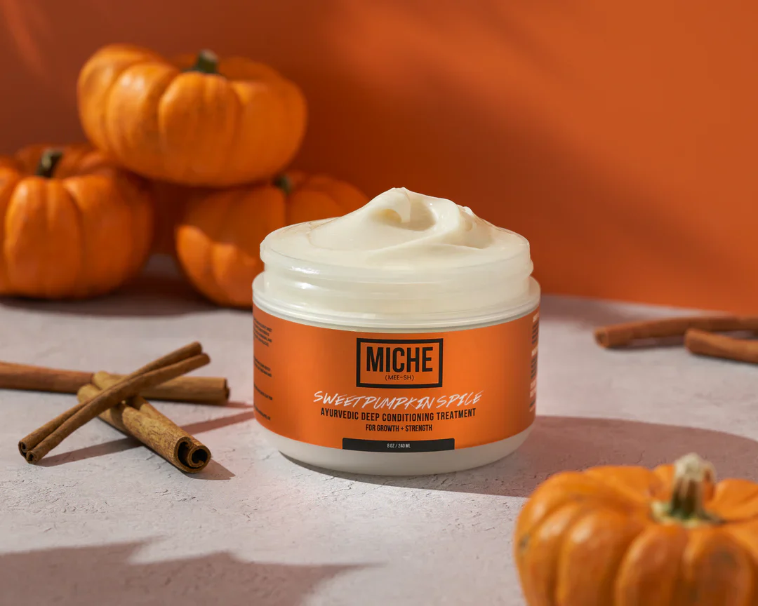 Miche Beauty Sweet Pumpkin Spice Ayurvedic Deep Conditioning Treatment 240ml/8oz - Image 2