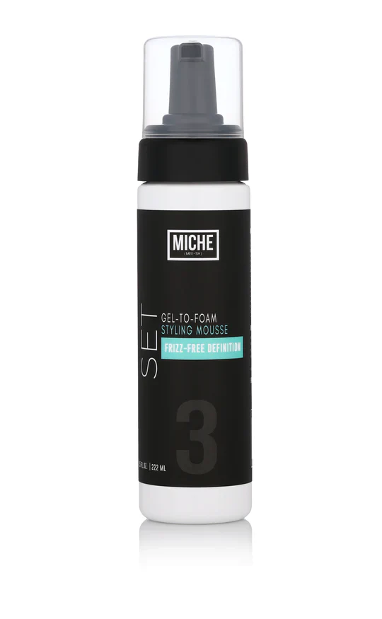 Miche Beauty Set Gel-to-Foam Hair Styling Mousse 222ml/7.5oz