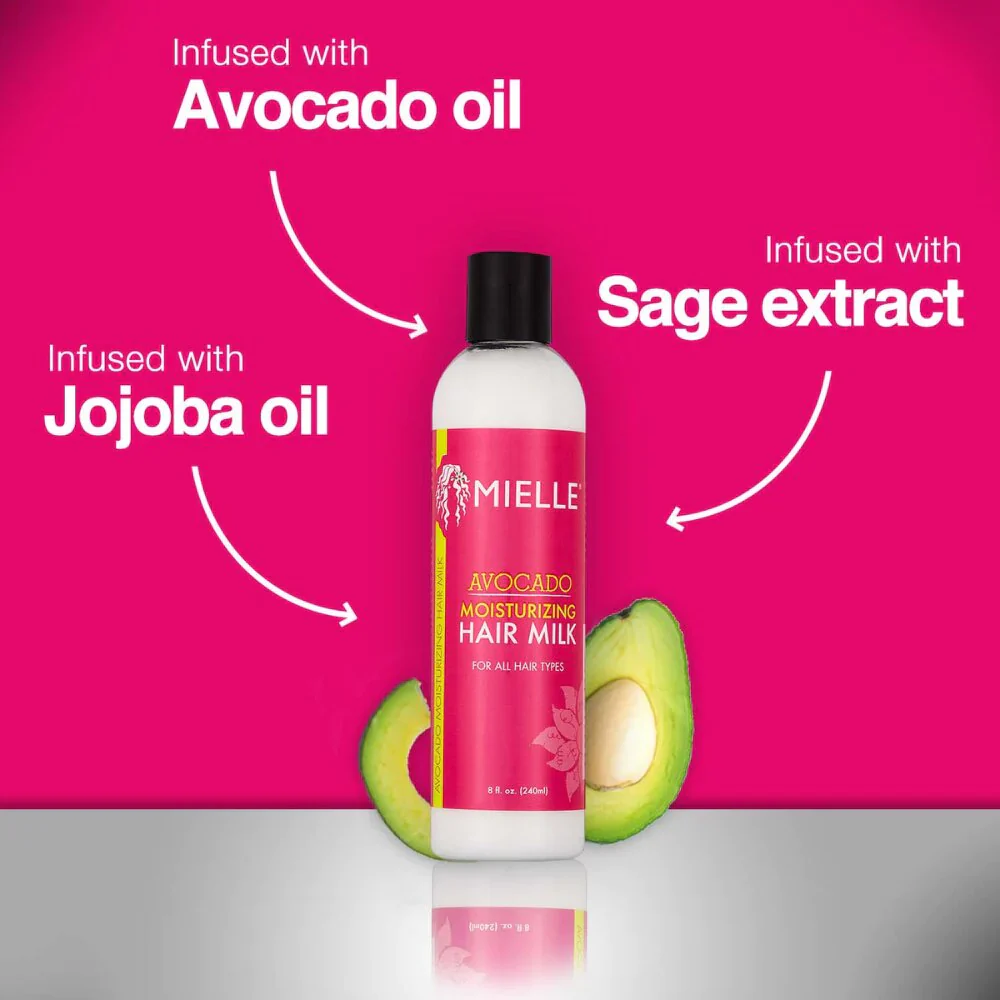 MIELLE Avocado Moisturizing Hair Milk-8oz - Image 2