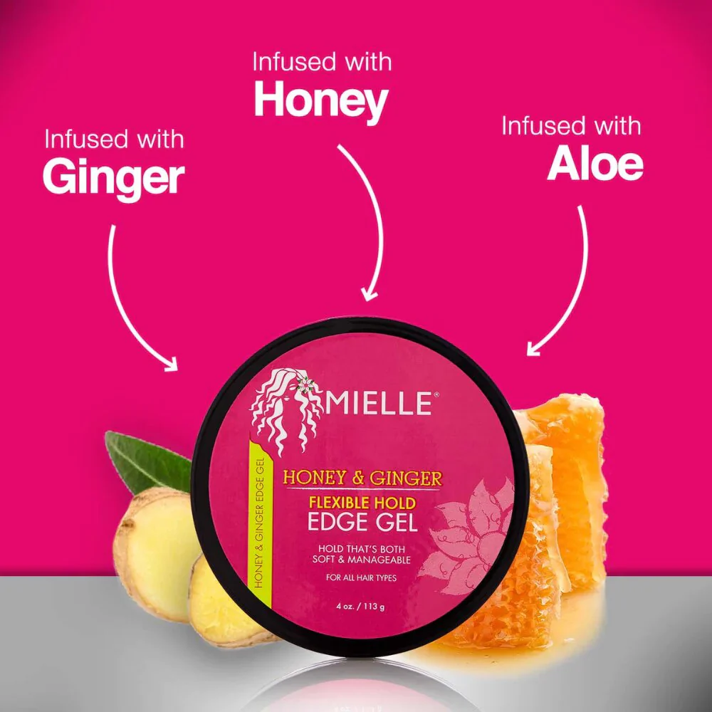 MIELLE Honey & Ginger Edge Gel-4 oz - Image 4