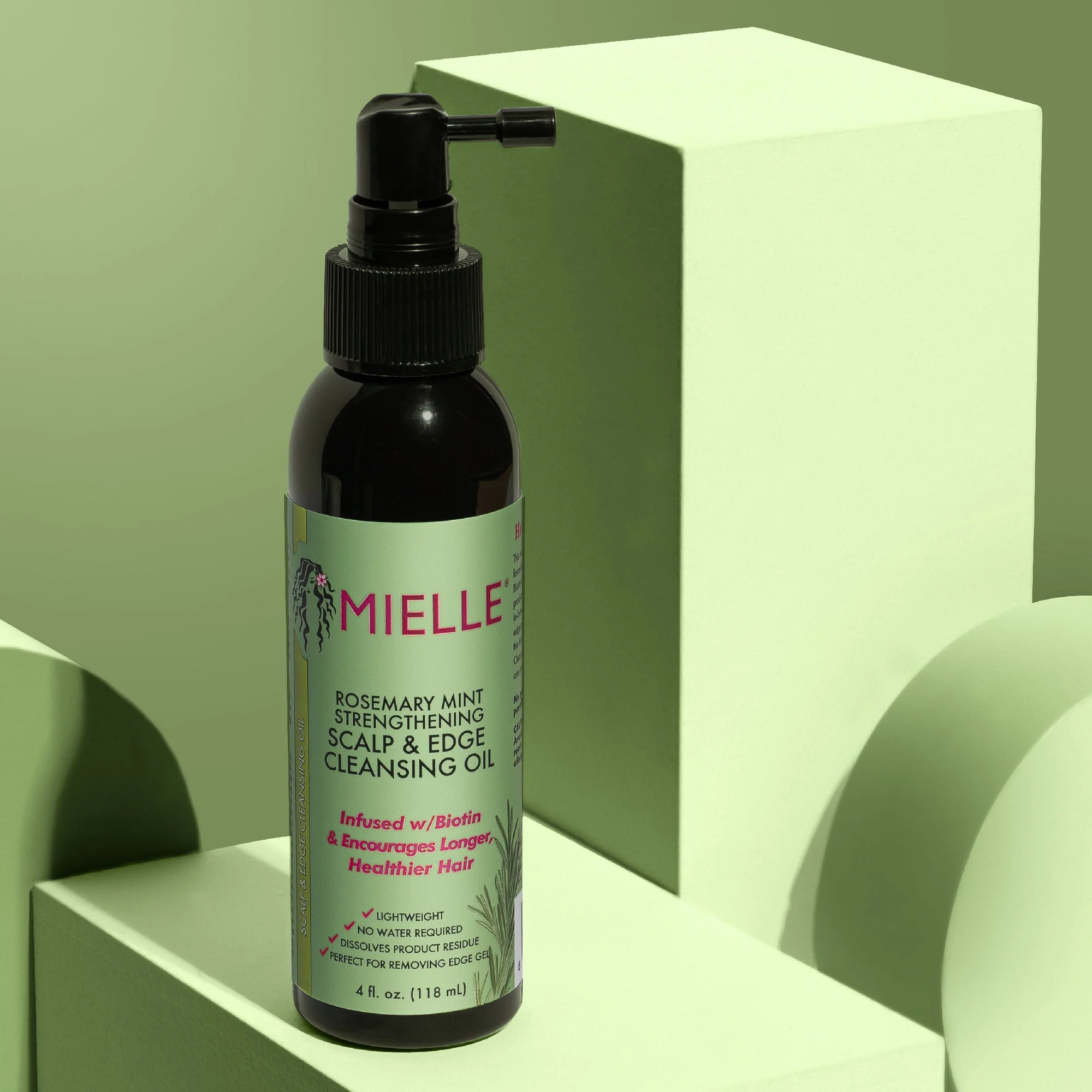 Mielle Organics Rosemary Mint Scalp & Edge Cleansing Oil 118ml/4oz - Image 3